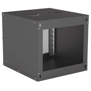 19" Wandverteiler, Basic Line, 9 HE, 487 (H) x 540 (B) x 560 (T) mm, schwarz Image 2