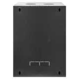 19" Wandverteiler mit Schwenkrahmen, 15 HE, 725 (H) x 540 (B) x 450 (T) mm, schwarz Image 6