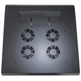19" Netzwerkschrank, 16 HE, 878 (H) x 600 (B) x 600 (T) mm, schwarz Image 10