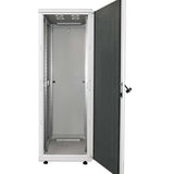 19" Netzwerkschrank, 16 HE, 878 (H) x 600 (B) x 600 (T) mm, grau Image 5