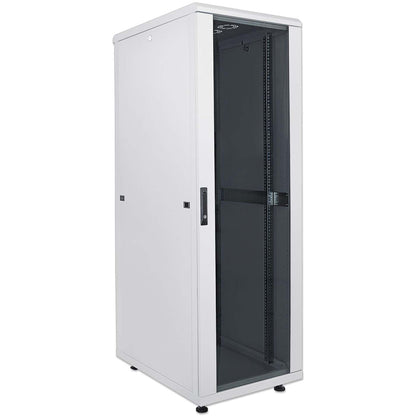 19" Netzwerkschrank, 22 HE, 1144 (H) x 600 (B) x 600 (T) mm, grau Image 2