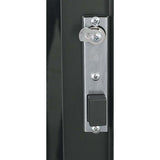 19" Netzwerkschrank, 26 HE, 1322 (H) x 600 (B) x 600 (T) mm, schwarz Image 7