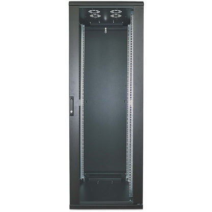 19" Netzwerkschrank, 32 HE, 1588(H) x 600 (B) x 600 (T) mm, schwarz Image 3