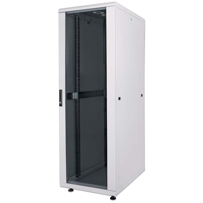 19" Netzwerkschrank, 32 HE, 1588(H) x 600 (B) x 800 (T) mm, grau Image 1