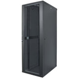 19" Netzwerkschrank, 36 HE, 1766 (H) x 600 (B) x 800 (T) mm, schwarz Image 1