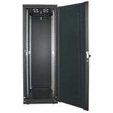19" Netzwerkschrank, 36 HE, 1766 (H) x 600 (B) x 800 (T) mm, schwarz Image 5