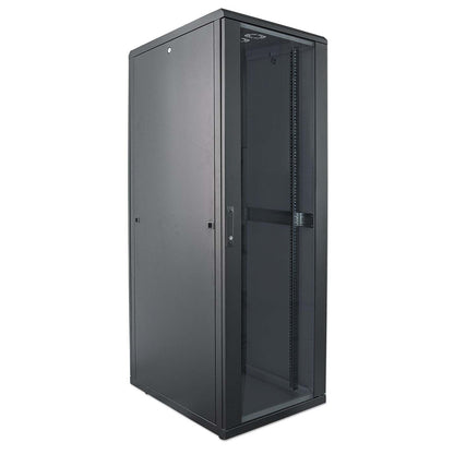19" Netzwerkschrank, 42 HE, 2033 (H) x 800 (B) x 800 (T) mm, schwarz Image 2