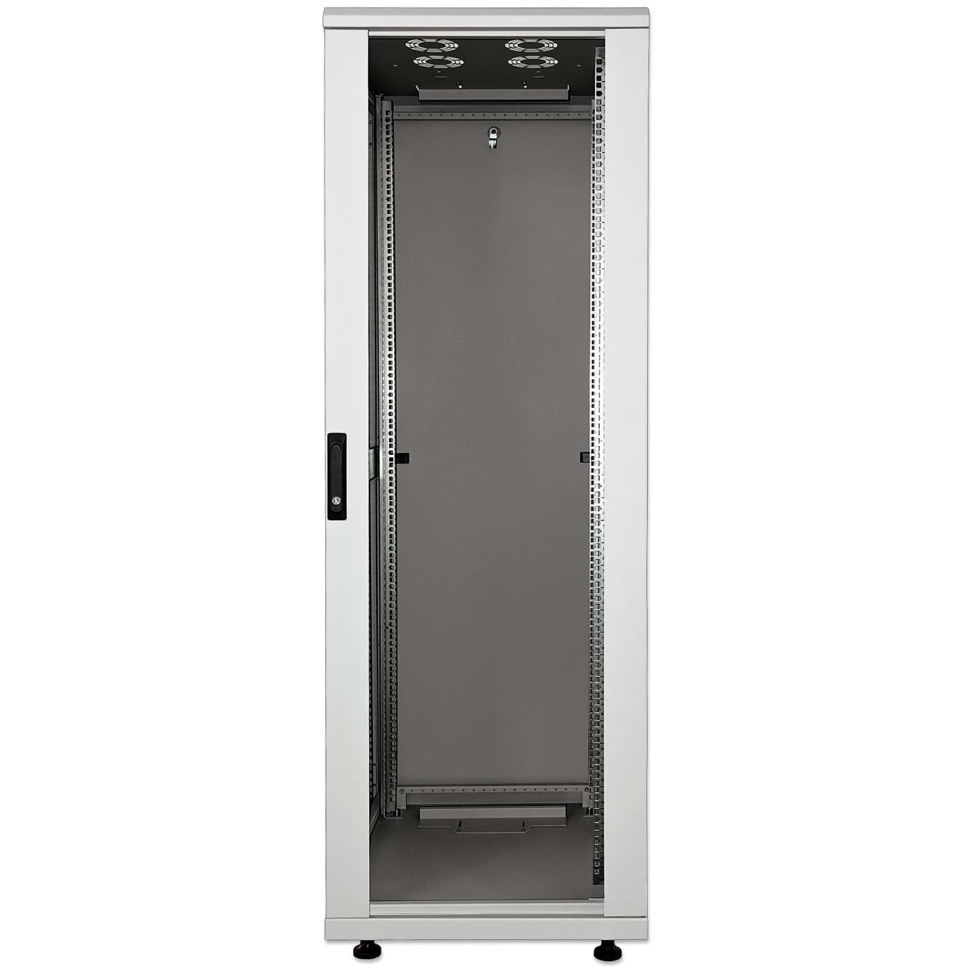 19" Netzwerkschrank, 42 HE, 2033 (H) x 800 (B) x 800 (T) mm, grau Image 3