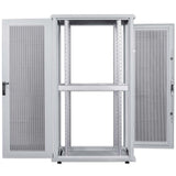 19" Serverschrank, 36 HE, 1766 (H) x 600 (B) x 1000 (T) mm, grau Image 11