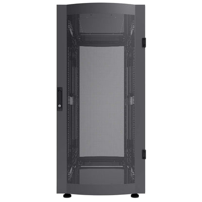 19" Serverschrank, 36 HE, 1728 (H) x 600 (B) x 1200 (T) mm, schwarz Image 3