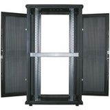 19" Serverschrank, 42 HE, 2033 (H) x 800 (B) x 1000 (T) mm, schwarz Image 9