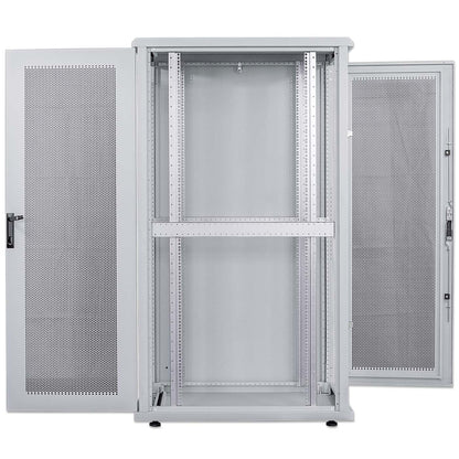 19" Serverschrank, 42 HE, 2033 (H) x 800 (B) x 1000 (T) mm, grau Image 10