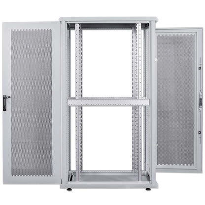 19" Serverschrank, 42 HE, 2033 (H) x 800 (B) x 1000 (T) mm, grau Image 11