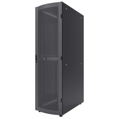 19" Serverschrank, 42 HE, 2057 (H) x 600 (B) x 1200 (T), schwarz Image 1
