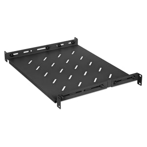 19" Fachboden mit variablen Schienen zur Festmontage Image 1