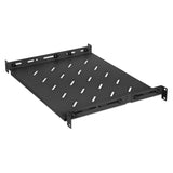 19" Fachboden mit variablen Schienen zur Festmontage Image 1