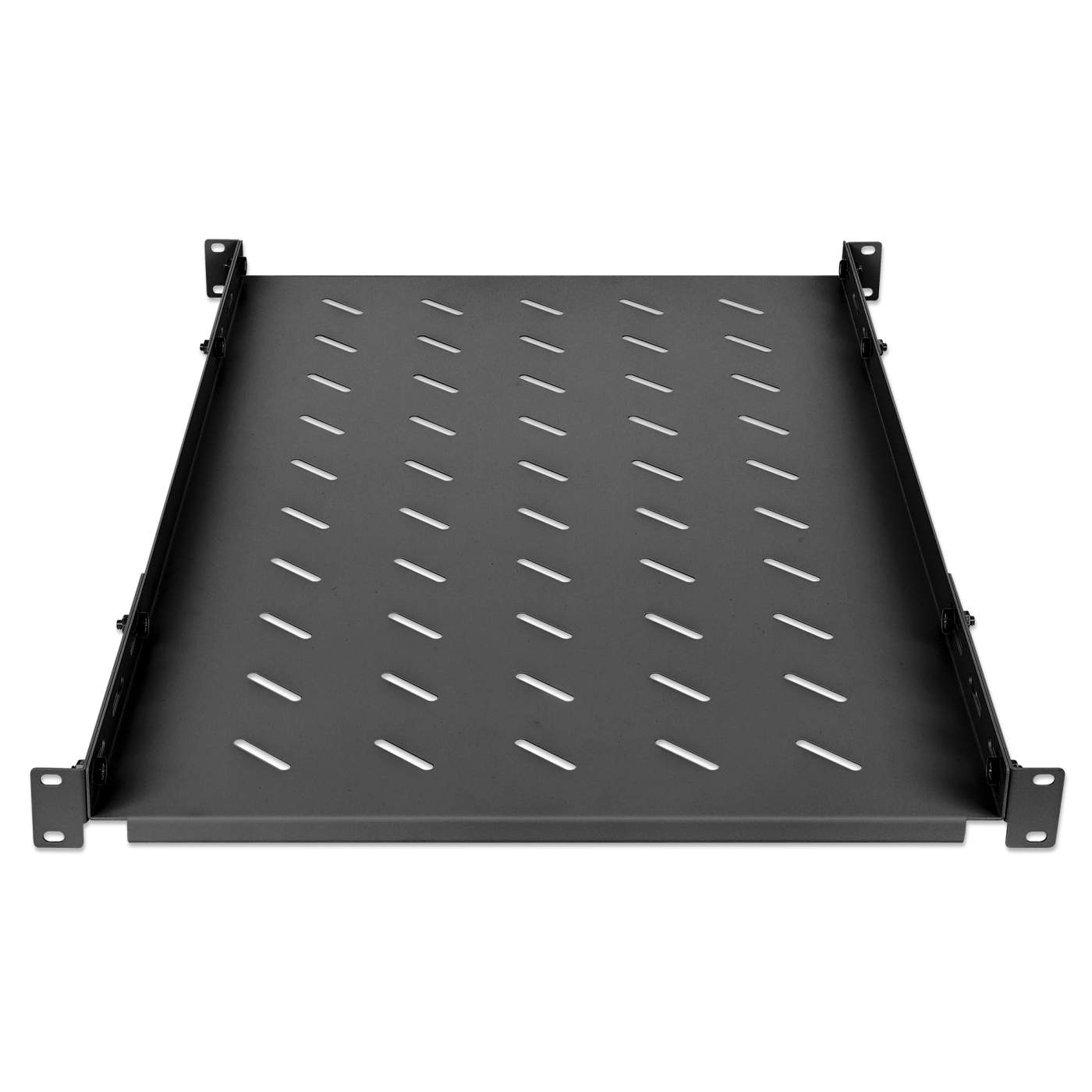 19" Fachboden mit variablen Schienen zur Festmontage Image 3