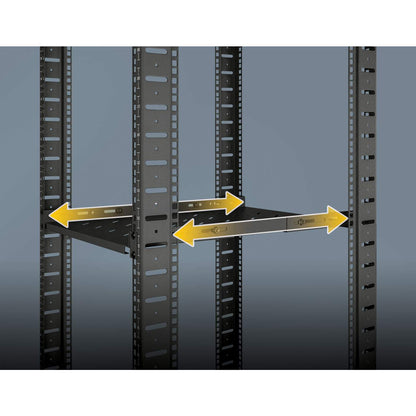 19" Fachboden mit variablen Schienen zur Festmontage Image 5