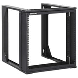 19" Laborgestell zur Wandmontage, 2 Tragschienen, 9 HE Image 2