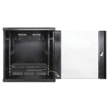 19" Wandverteiler, 12 HE, 635 (H) x 600 (B) x 600 (T) mm, schwarz Image 7