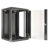19" Wandverteiler, 15 HE, 770 (H) x 570 (B) x 450 (T) mm, schwarz Image 5
