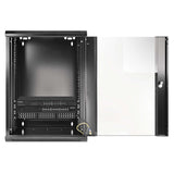 19" Wandverteiler, 15 HE, 770 (H) x 570 (B) x 450 (T) mm, schwarz Image 7