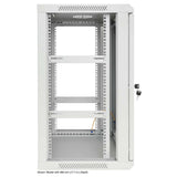 19" Wandverteiler, 15 HE, 770 (H) x 600 (B) x 600 (T) mm, grau Image 5