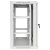 19" Wandverteiler, 20 HE, 994 (H) x 600 (B) x 450 (T) mm, grau Image 5