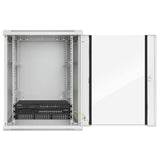 19" Wandverteiler, 20 HE, 994 (H) x 600 (B) x 450 (T) mm, grau Image 7