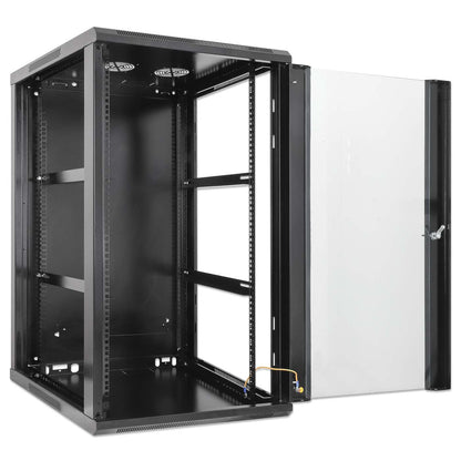 19" Wandverteiler, 20 HE, 994 (H) x 600 (B) x 600 (T) mm, schwarz Image 6