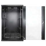 19" Wandverteiler, 20 HE, 994 (H) x 600 (B) x 600 (T) mm, schwarz Image 7