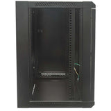 19" Wandverteiler, 6 HE, 370 (H) x 570 (B) x 450 (T) mm, schwarz Image 5