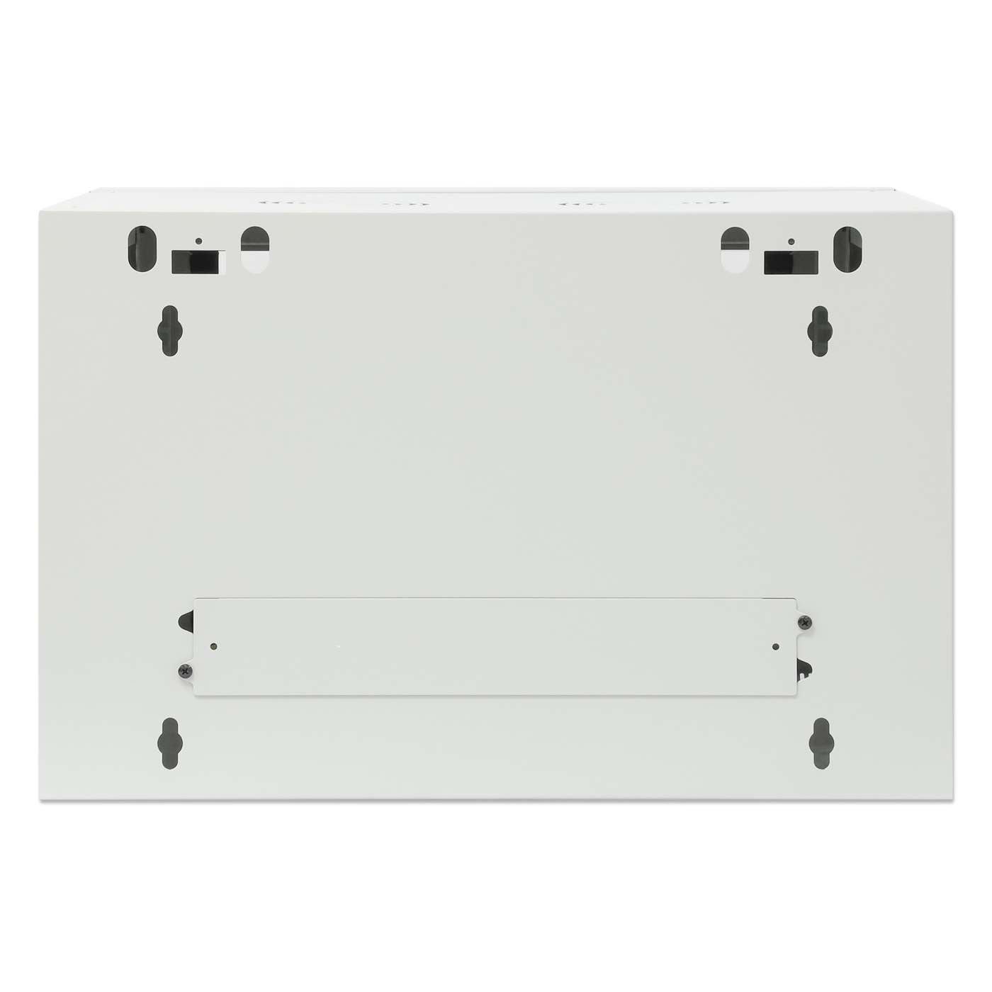 19" Wandverteiler, 6 HE, 370 (H) x 570 (B) x 450 (T) mm, grau Image 6