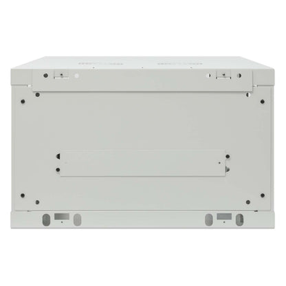 19" Wandverteiler, 6 HE, 370 (H) x 600 (B) x 600 (T) mm, grau Image 7