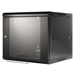 19" Wandverteiler, 9 HE, 500 (H) x 570 (B) x 450 (T) mm, schwarz Image 1