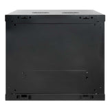 19" Wandverteiler, 9 HE, 500 (H) x 600 (B) x 450 (T) mm, schwarz Image 4