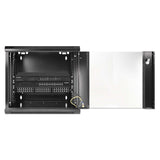 19" Wandverteiler, 9 HE, 500 (H) x 570 (B) x 600 (T) mm, schwarz Image 5