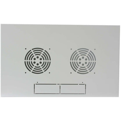 19" Wandverteiler, 9 HE, 500 (H) x 600 (B) x 600 (T) mm, grau Image 8