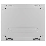 19" Wandverteiler, 9 HE, 500 (H) x 600 (B) x 600 (T) mm, grau Image 5