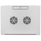 19" Wandverteiler, 9 HE, 500 (H) x 600 (B) x 600 (T) mm, grau Image 7