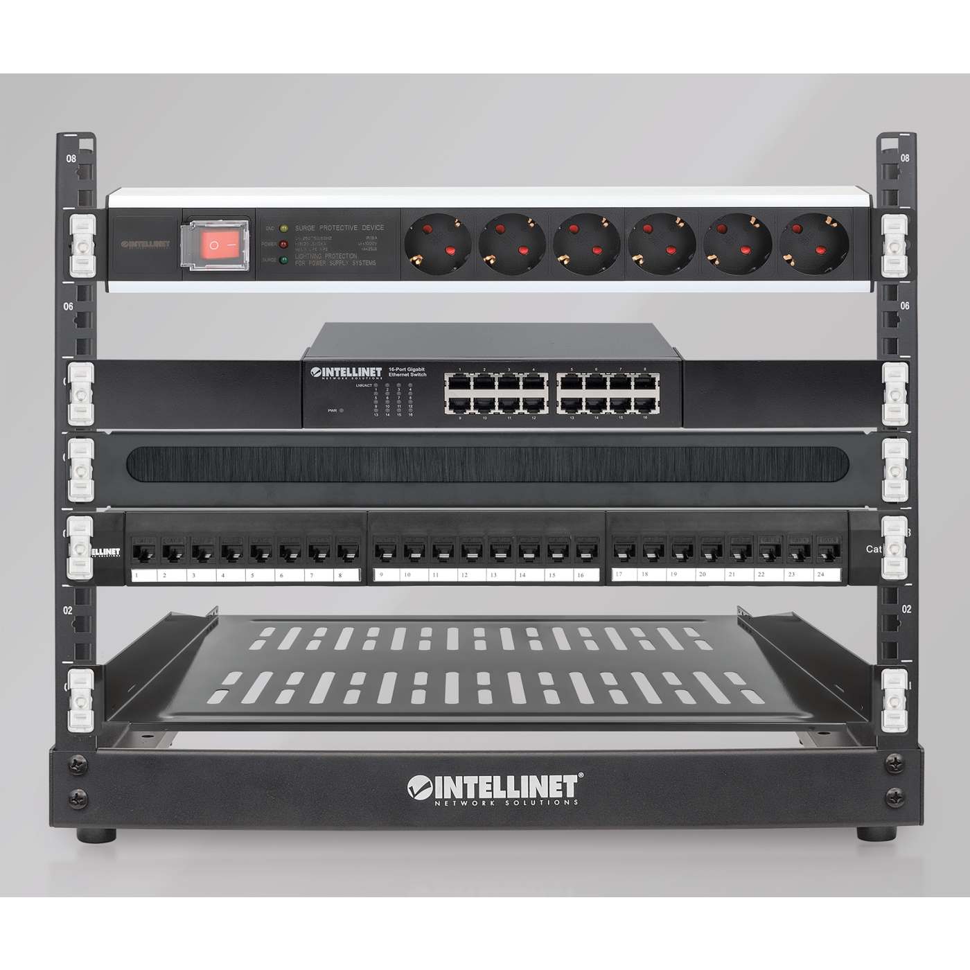 Clip zur werkzeuglosen Rackmontage, 1 HE, 12er-Pack Image 7