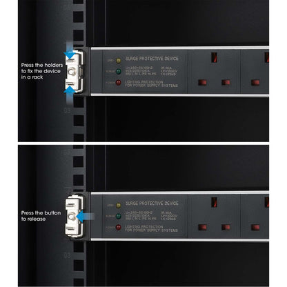 Clip zur werkzeuglosen Rackmontage, 1 HE, 12er-Pack Image 9