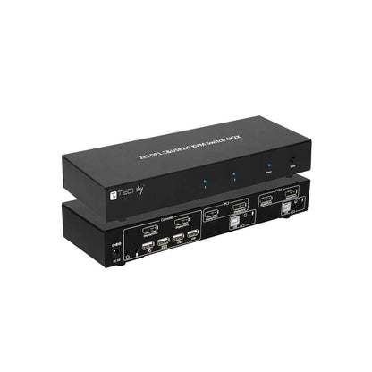 2-Port DisplayPort Dual-Monitor KVM-Switch 4K@60Hz Image 1