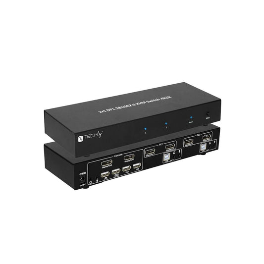 2-Port DisplayPort Dual-Monitor KVM-Switch 4K@60Hz Image 1