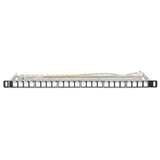 24-Port Patchpanel, geschirmt und unbestückt, 0,5 HE Image 3