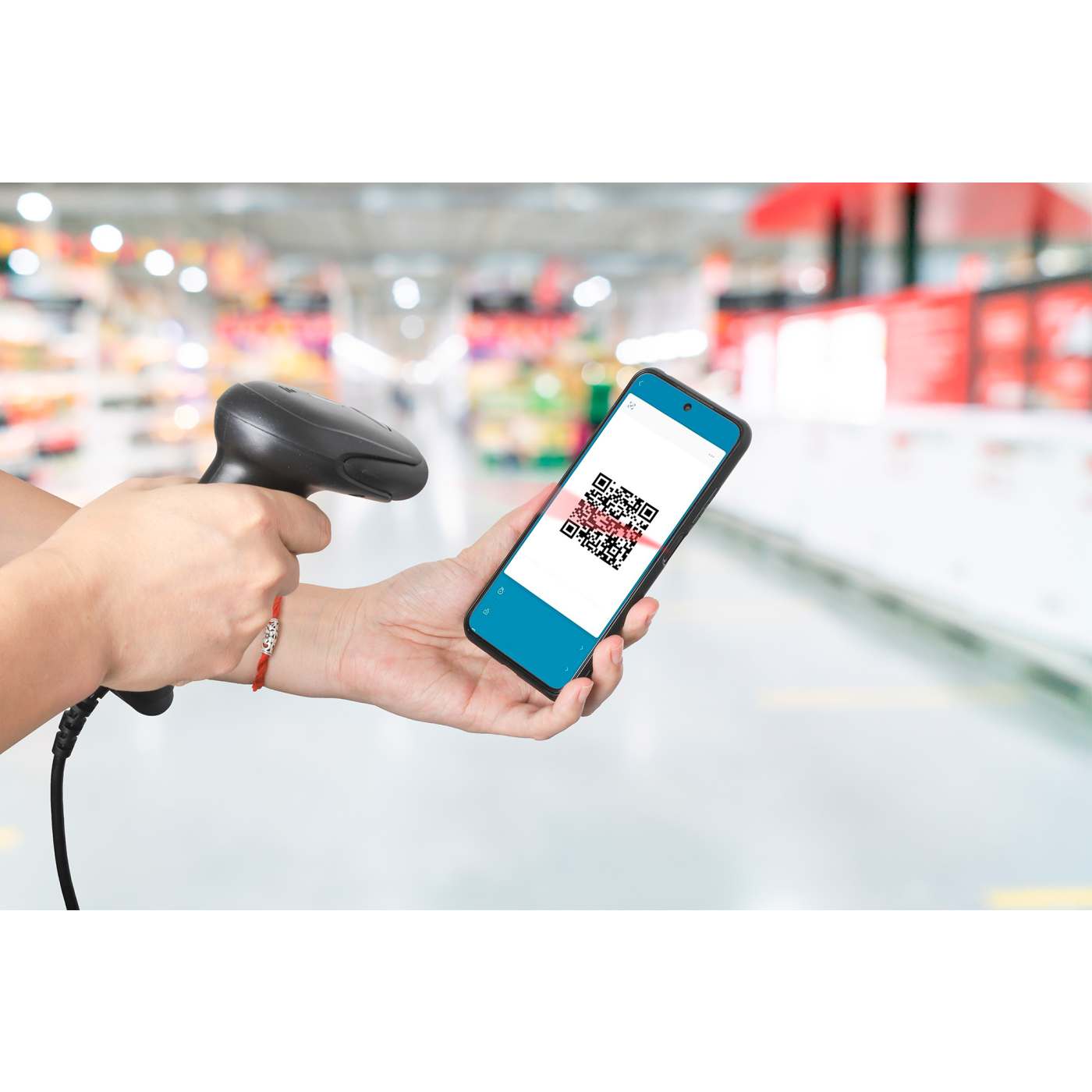 2D LED-Barcodescanner Image 9