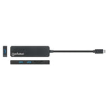 3-Port USB 3.0 Typ-C Hub mit Card Reader Image 6