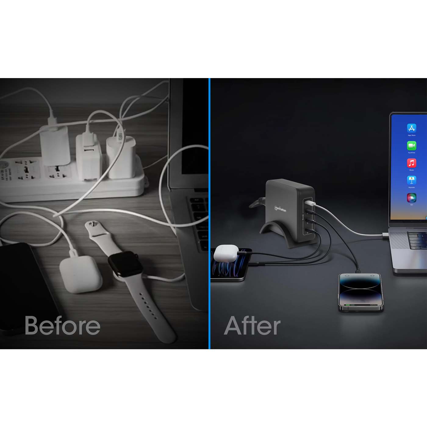 4-Port GaN USB Power Delivery-Ladestation 240 W / PD 3.1 Image 9