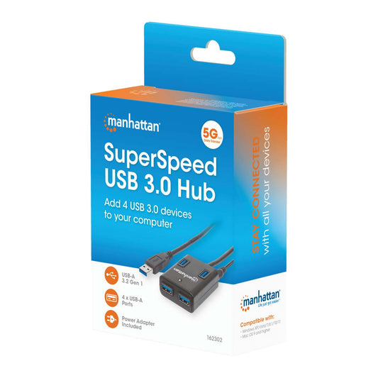 4-Port USB 3.0 Typ-A Hub Packaging Image 2