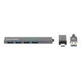 4-Port USB 3.0 Typ-C / Typ-A Kombo-Hub Image 4
